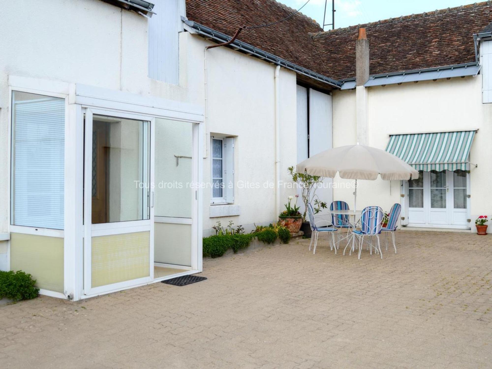 Gite Charmant Pres De Tours Et Amboise Avec Wi-Fi, Cour Privative, Garage A Velos, Accepte Animaux - Fr-1-381-503 Vernou-sur-Brenne Eksteriør bilde