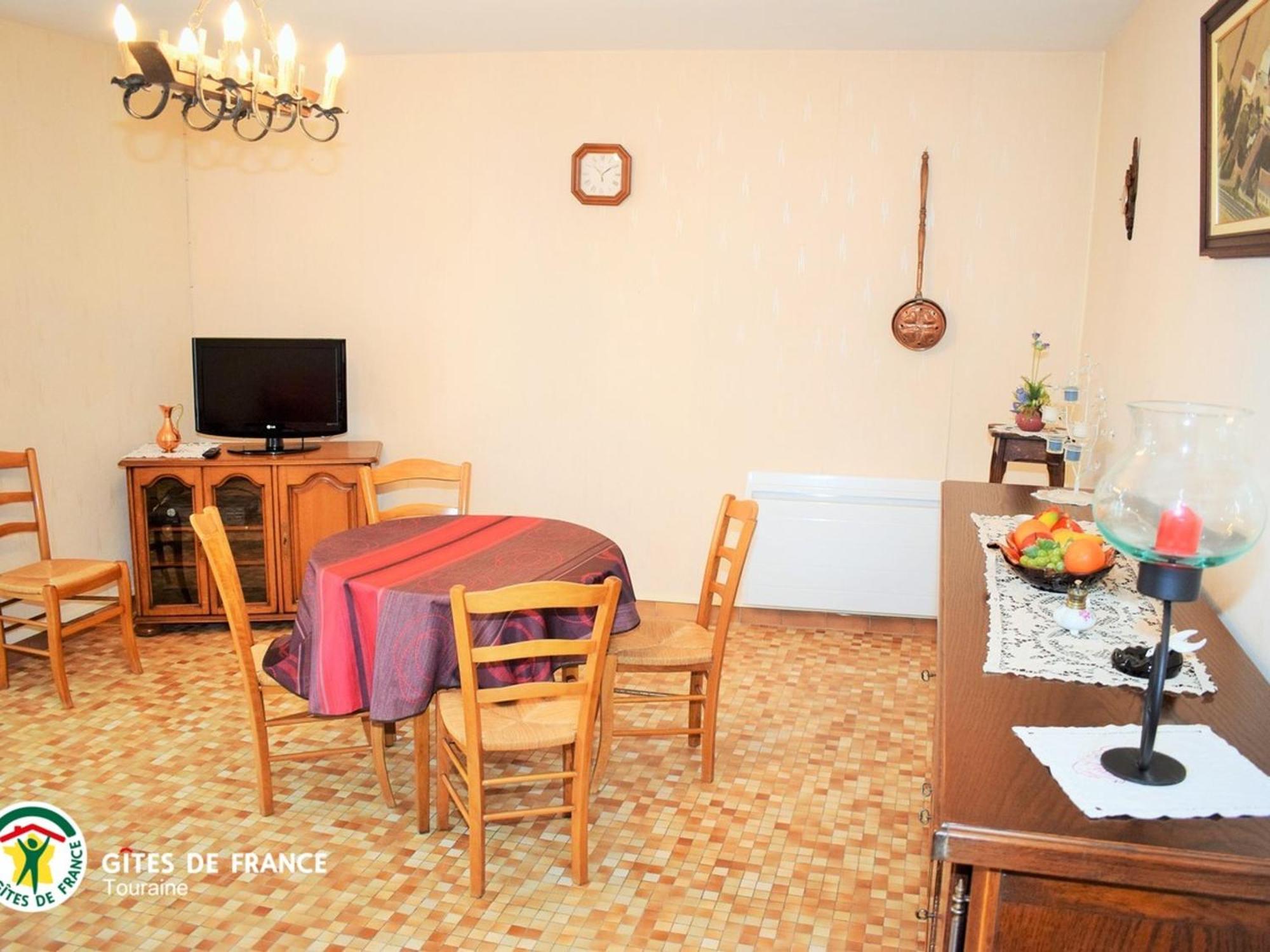 Gite Charmant Pres De Tours Et Amboise Avec Wi-Fi, Cour Privative, Garage A Velos, Accepte Animaux - Fr-1-381-503 Vernou-sur-Brenne Eksteriør bilde